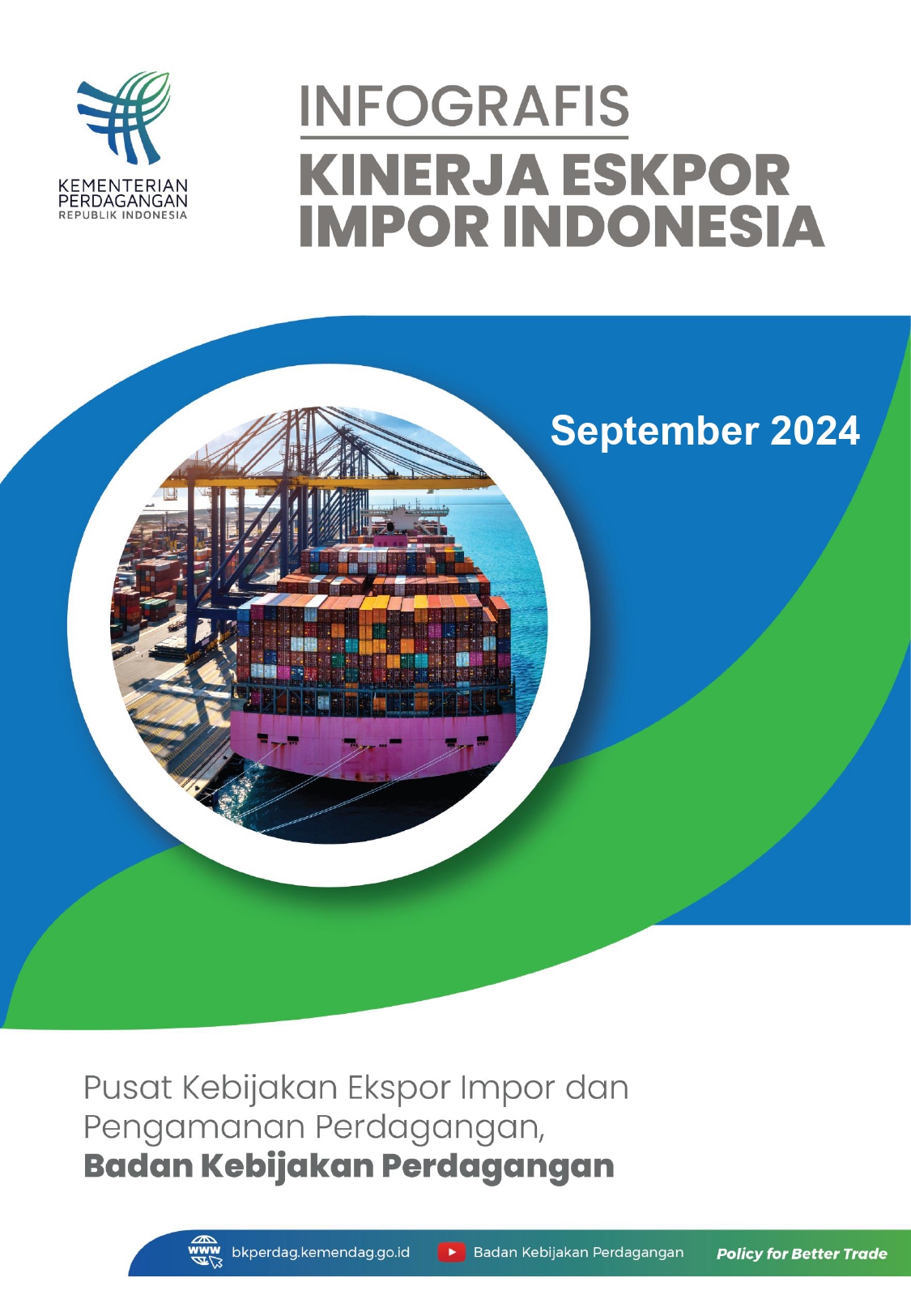 Kinerja Ekspor Impor Indonesia Periode September Tahun 2024