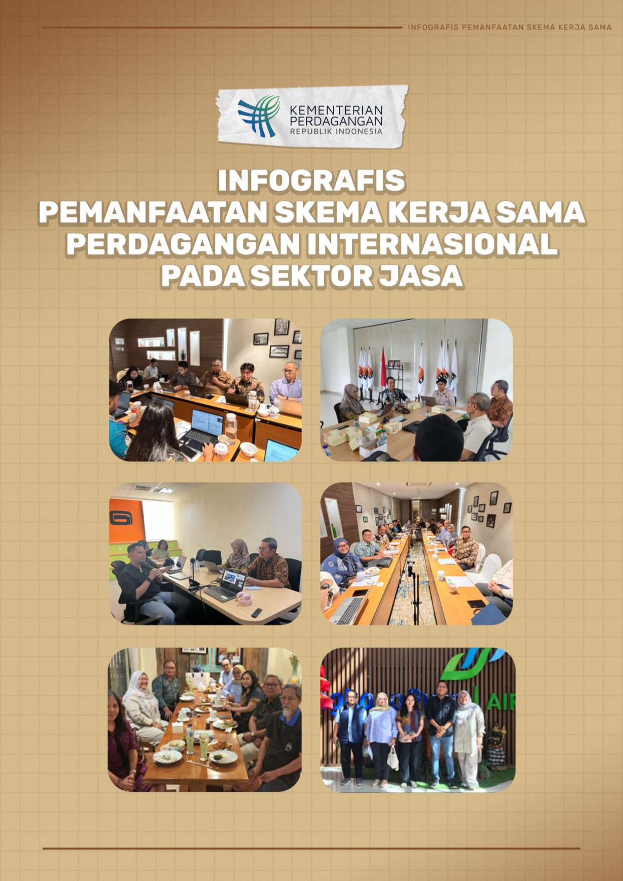 Infografis Pemanfaatan Skema Kerja Sama Perdagangan Internasional Pada Sektor Jasa