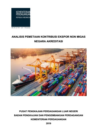 Cover Analisis Pemetaan Kontribusi Ekspor Non Migas Negara Akreditasi