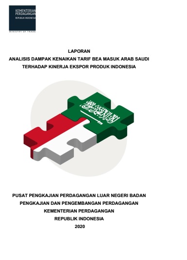 Cover Analisis Dampak Kenaikan Tarif Bea Masuk Arab Saudi terhadap Kinerja Ekspor Produk Indonesia