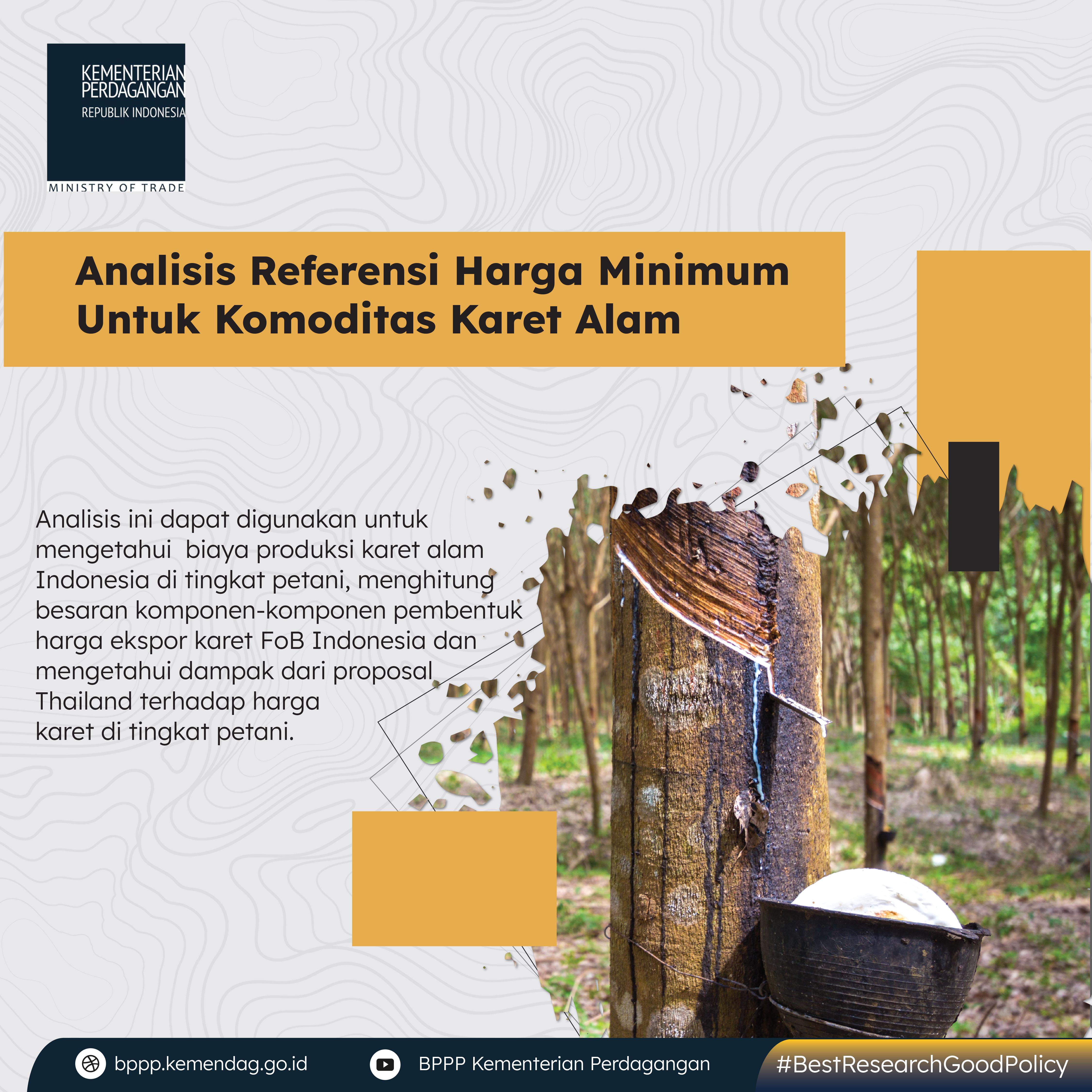 Cover Analisis Referensi Harga Minimum Untuk Komoditas Karet Alam