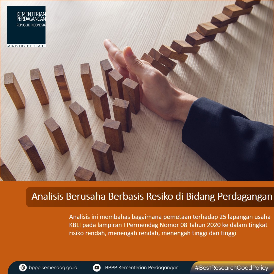 Cover Analisis Berusaha berbasis Resiko di  Bidang Perdagangan