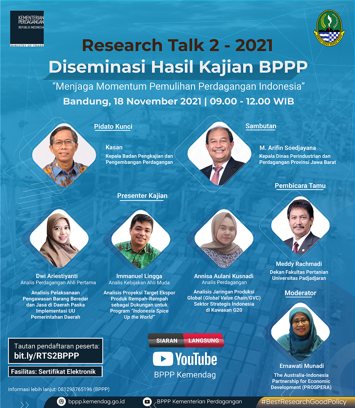 Research Talk 2 - 2021 Diseminasi Hasil Kajian BPPP