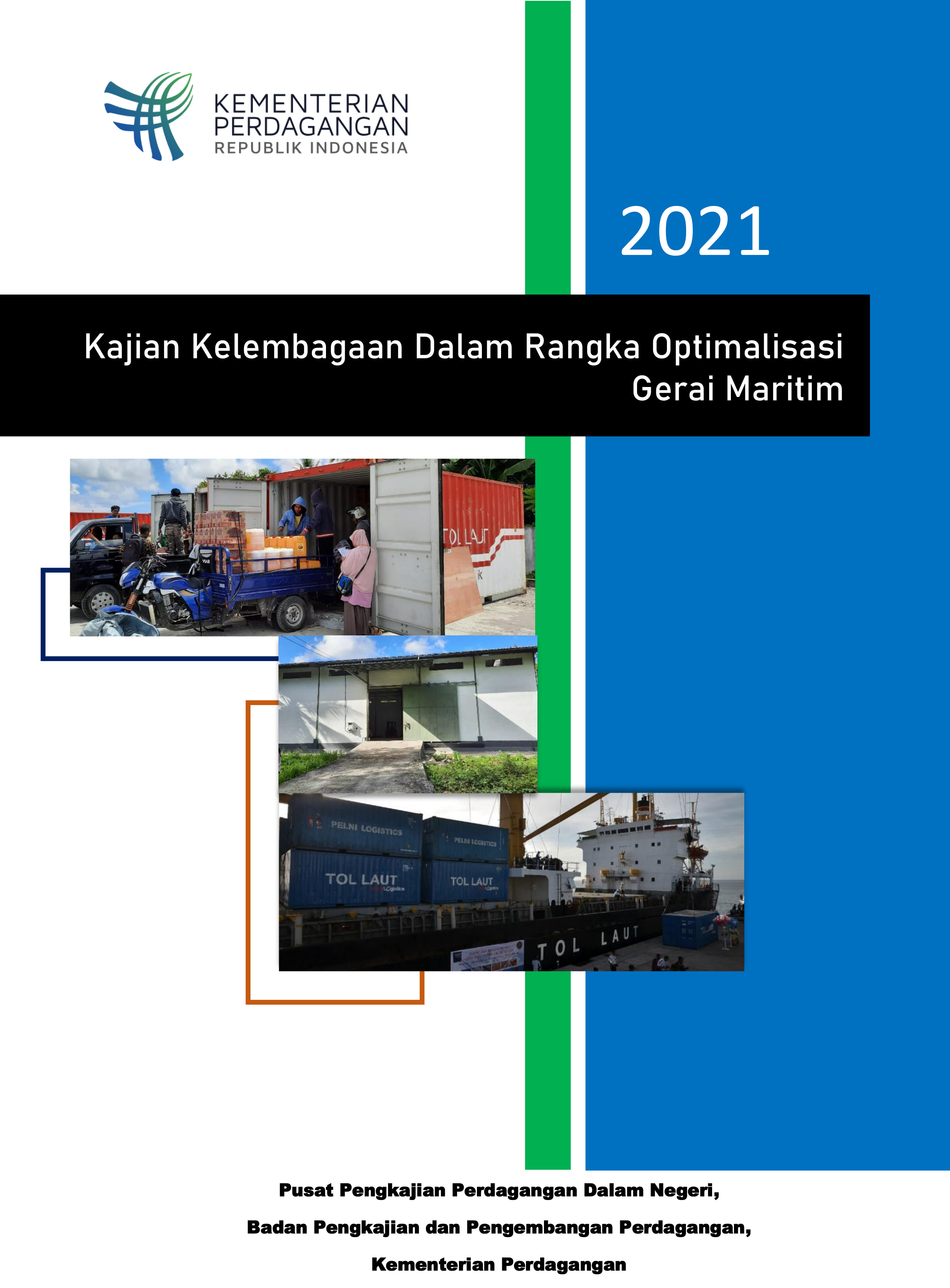 Cover Kajian Kelembagaan Dalam Rangka Optimalisasi Gerai Maritim