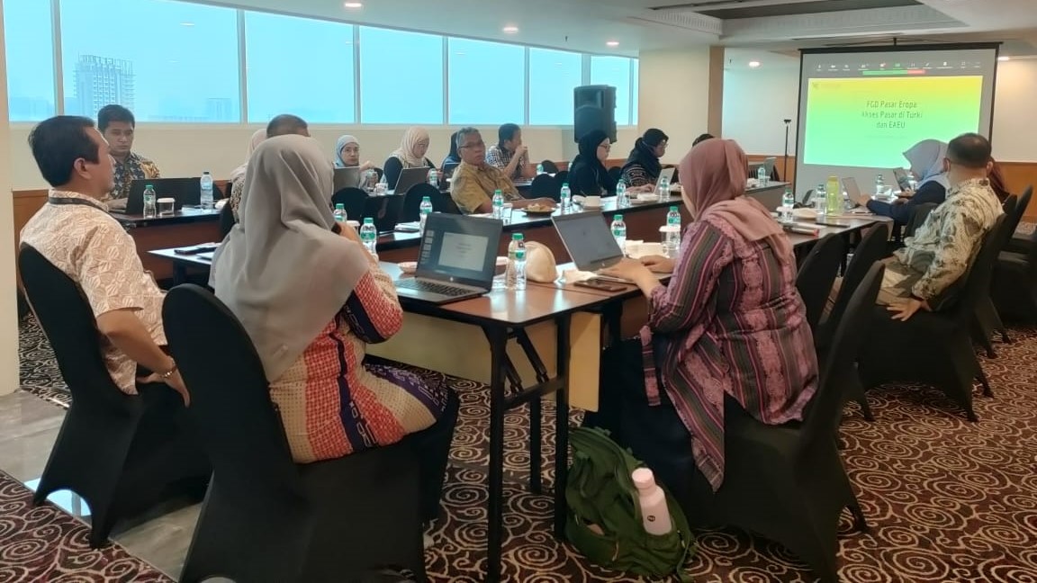 Focus Group Discussion (FGD) Penyusunan Rekomendasi Kebijakan Request Offer Indonesia- Turki CEPA