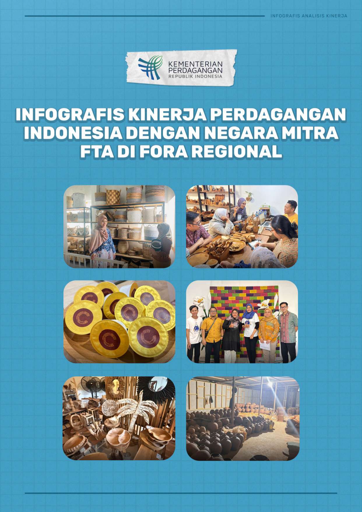 Cover Kinerja Perdagangan Indonesia dengan Negara Mitra FTA Triwulan II-2024