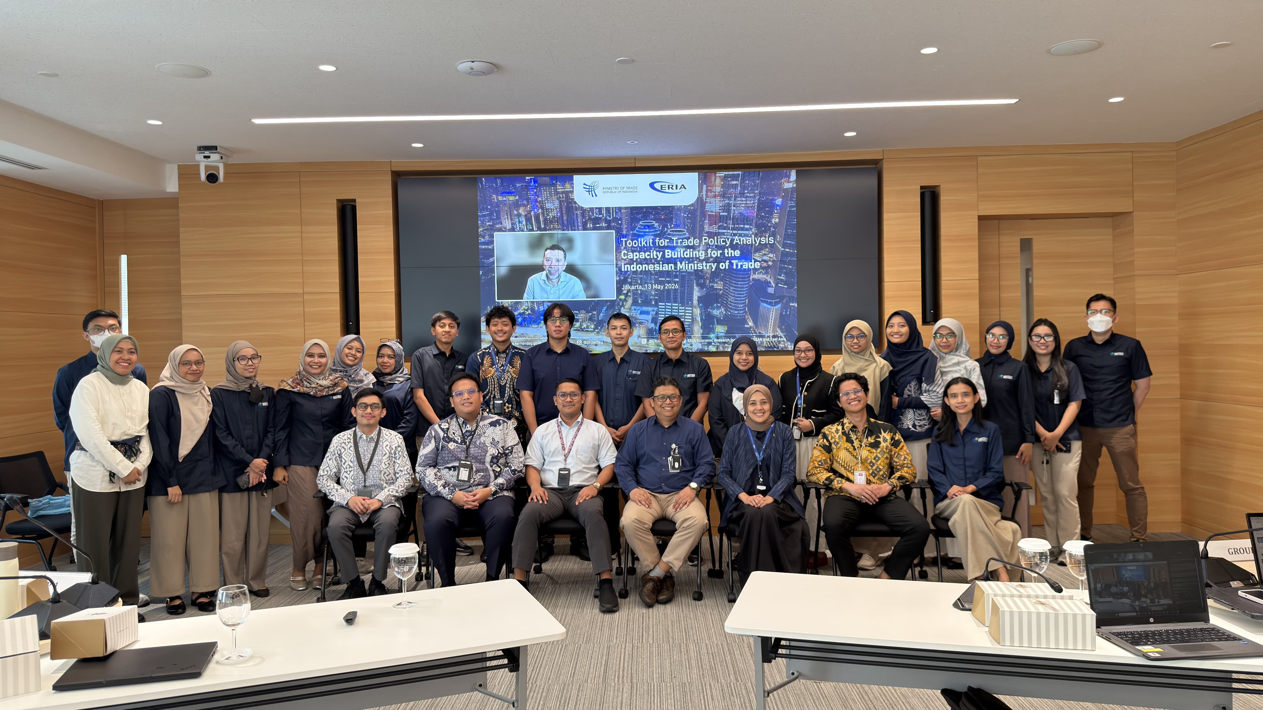 Pemaparan Hasil Workshop Analisis Kerja Sama BKPerdag dan ERIA