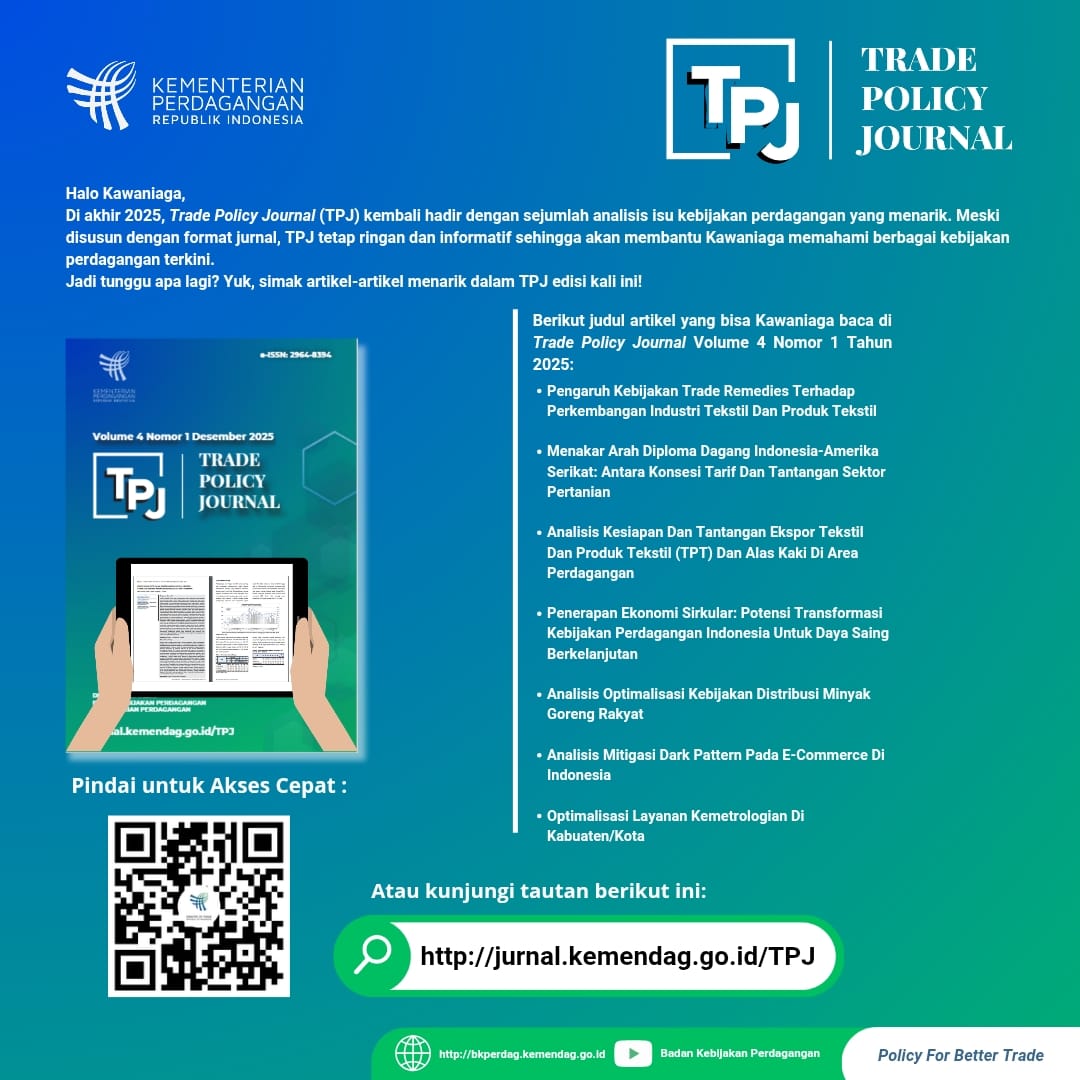 Trade Policy Journal 2025